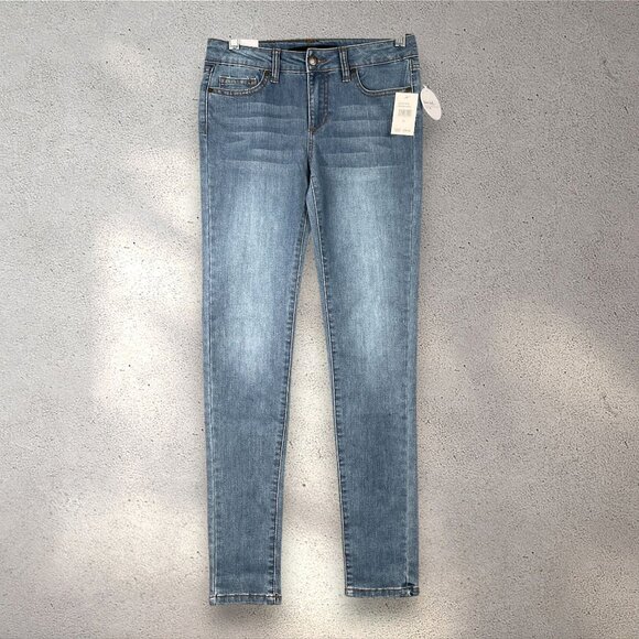 Joe’s Jeans The Jegging Women’s 14 Medium Wash Ultra Slim Fit Denim Minimal NWT - Picture 1 of 9